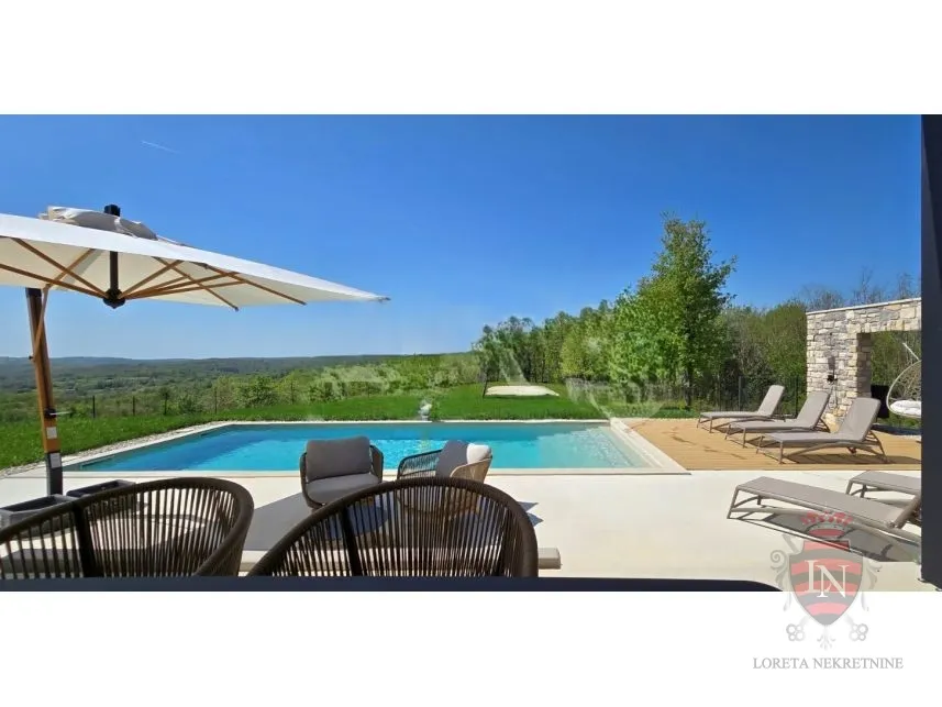 Kuća s bazenom 200 m2, Motovun, Istra - cover