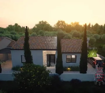 Kuća s bazenom 104 m2, Kaštelir-Labinci, novogradnja - cover