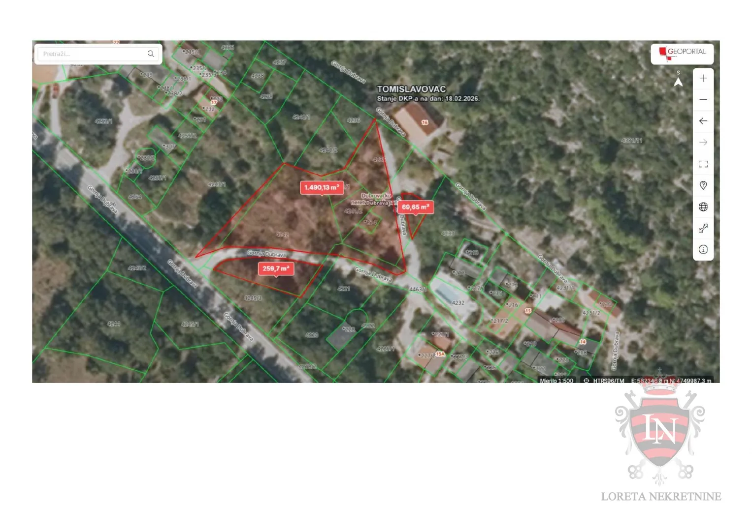 Građevinsko zemljište 1 819 m2, Pelješac - cover