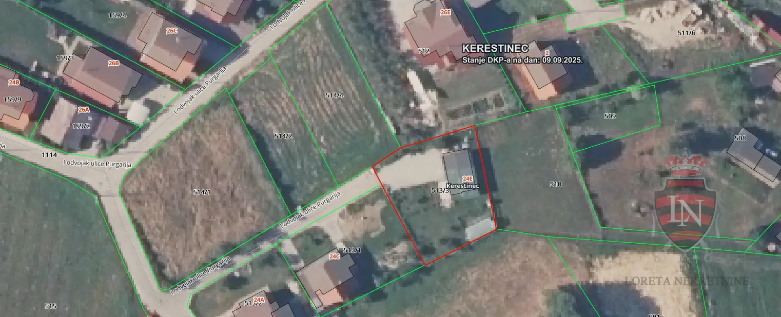 Građevinsko zemljište s kućom, 791 m2, Kerestinec - cover