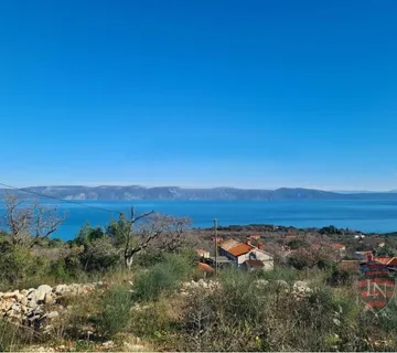 Zemljište s pogledom na otok Cres, Labin
