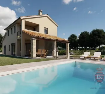 Kuća s bazenom 161 m2, Buzet, Istra - cover