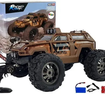 Rally Car Remote Controlled Brown 2.4G 1:18 35 km/h Speed Control - cover