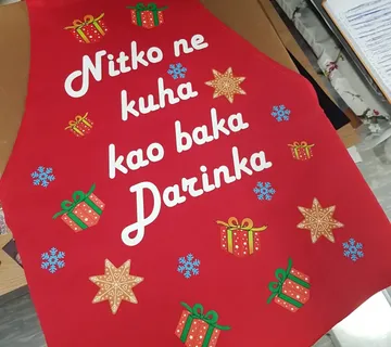 Božićna pregača - cover