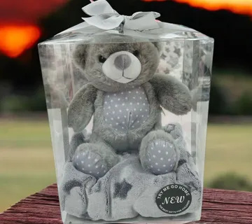 Poklon set Medo + mekana dekica 100x100 cm - cover