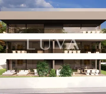 Istra, Poreč, moderni penthouse s krovnom terasom, 181,45 m2