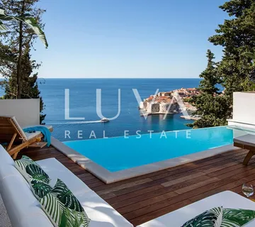 Luksuzna i jedinstvena vila s predivnim pogledom na Dubrovnik