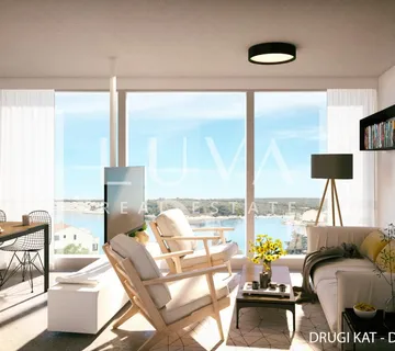 Pag, Šimuni, kuća u nizu 156,87m2 NKP, novogradnja na prodaju - cover