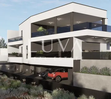 Zagreb, Gračani, moderna novogradnja, stan S2 s velikim vrtom, NKP 102,35 m2 - cover