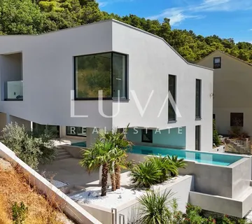 Korčula, luksuzna vila s bazenom uz more na prodaju - Čara, Korčula