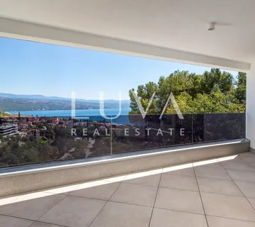 Opatija, luksuzna novogradnja s pogledom na more, stan NKP 235,95 m2