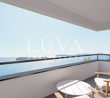 Lozica, Dubrovnik, luksuzan stan uz more s panoramskim pogledom na more