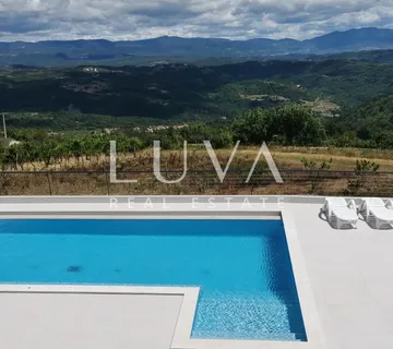 Istra, Vrh, moderna vila s jedinstvenim pogledom, 190 m2 - Vrh, Buzet