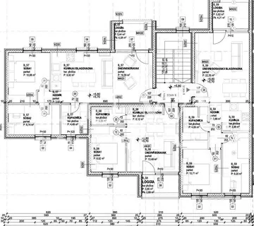 Trogir, Slatine, stan S8 42m2 u novogradnji s pogledom na more na prodaju - Slatine, Split