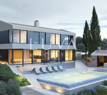 Istra, Buje, građevinsko zemljište 985 m2 s građevinskom dozvolom