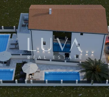 Pag, Mandre, 4s apartman 110m2 NKP na prodaju - Mandre, Kolan