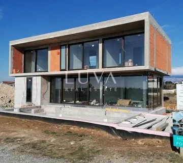 Zadar, Vrsi, luksuzna kuća u izgradnji na prodaju