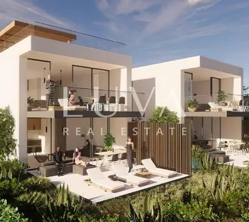 Ugljan, luksuzni apartman s vrtom, prvi red do mora NKP 52,58 m2 - Ugljan, Preko