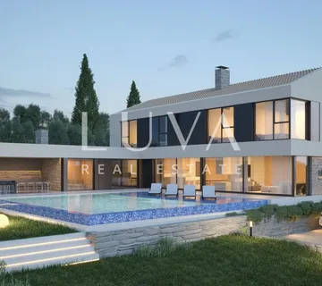 Istra, Buje, građevinsko zemljište 975 m2 s građevinskom dozvolom