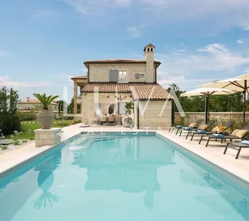 Luksuzna moderna kamena vila u srcu Istre, Kanfanar - cover