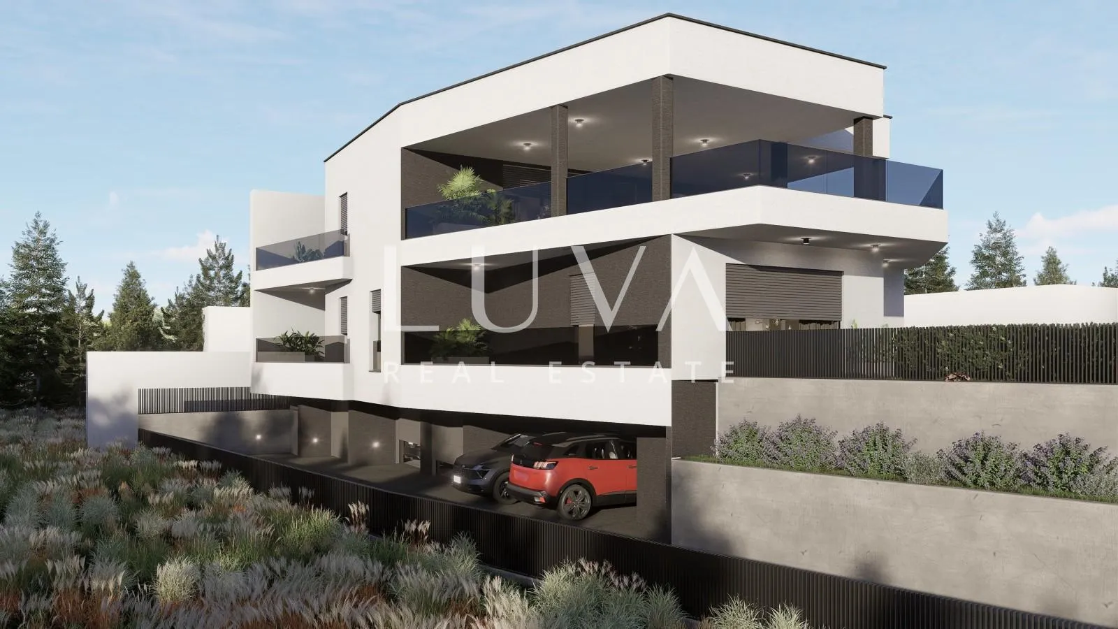 Zagreb, Gračani, moderna novogradnja, stan S2 s velikim vrtom, NKP 102,35 m2 - cover