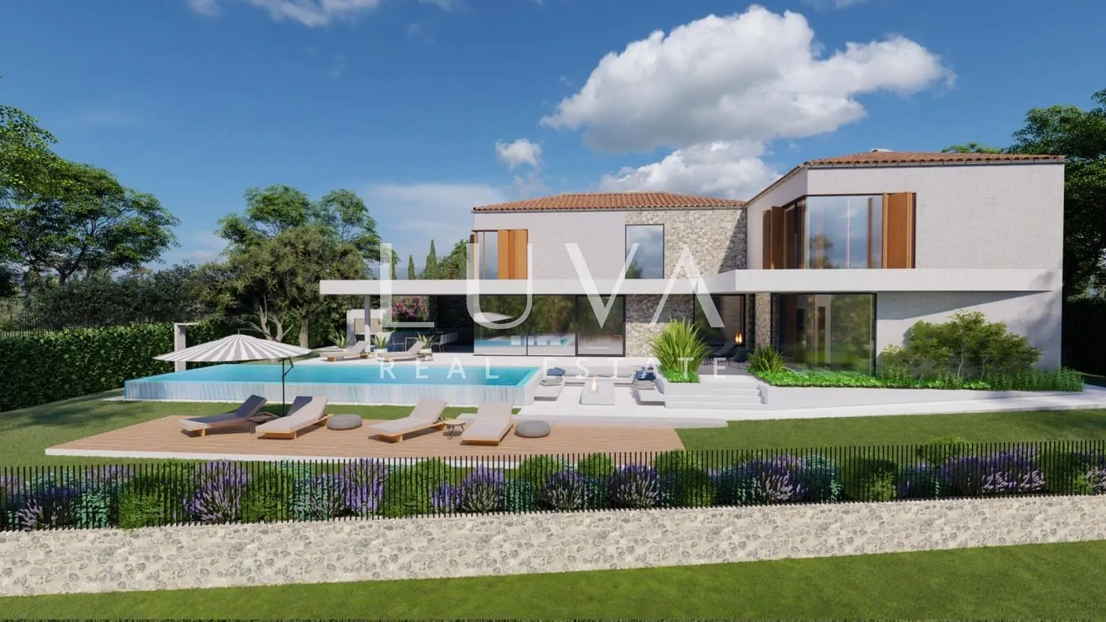 Sveti Lovreč, Istra, luksuzna vila s bazenom na prodaju - cover