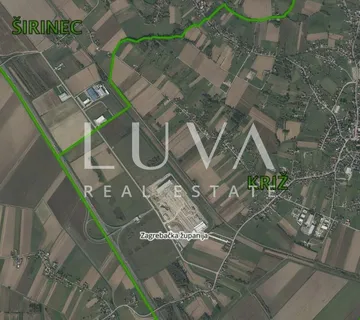 Križ, građevinsko zemljište 6872m2 na prodaju - cover