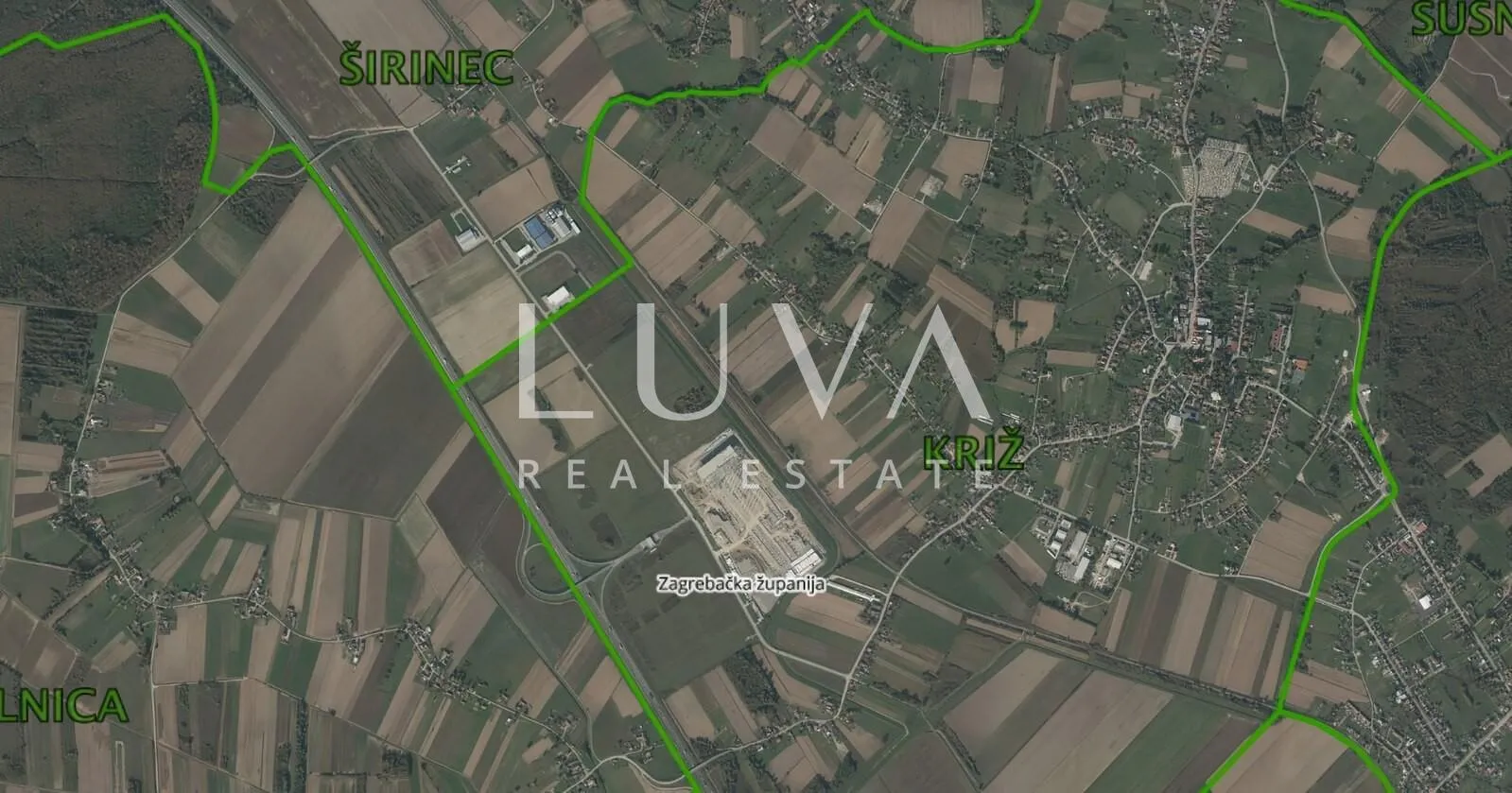 Križ, građevinsko zemljište 6872m2 na prodaju - cover