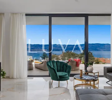 Krk, Vrbnik, luksuzna vila s pogledom na more i bazenom, 265 m2 za prodaju - cover