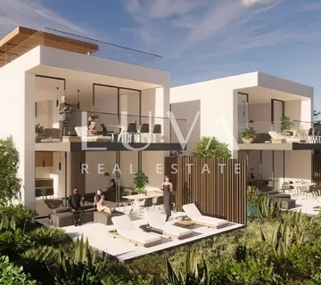 Ugljan, luksuzni apartman s vrtom, prvi red do mora NKP 52,58 m2 - cover