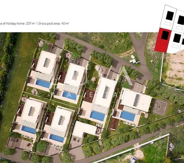 Krka, Drinovci, zemljište 614 m2 s građevinskom dozvolom - Drinovci, Drniš