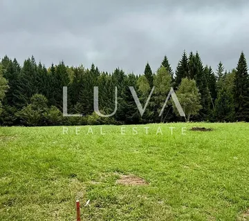Gorski Kotar, Hlevci, građevinsko zemljište 800m2, na prodaju - Hlevci, Skrad