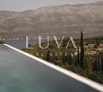 Korčula, luksuzna vila s bazenom blizu mora na prodaju - cover