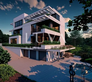 Zagreb, Šestinski Vrh, luksuzna novogradnja, penthouse 129m2 S3