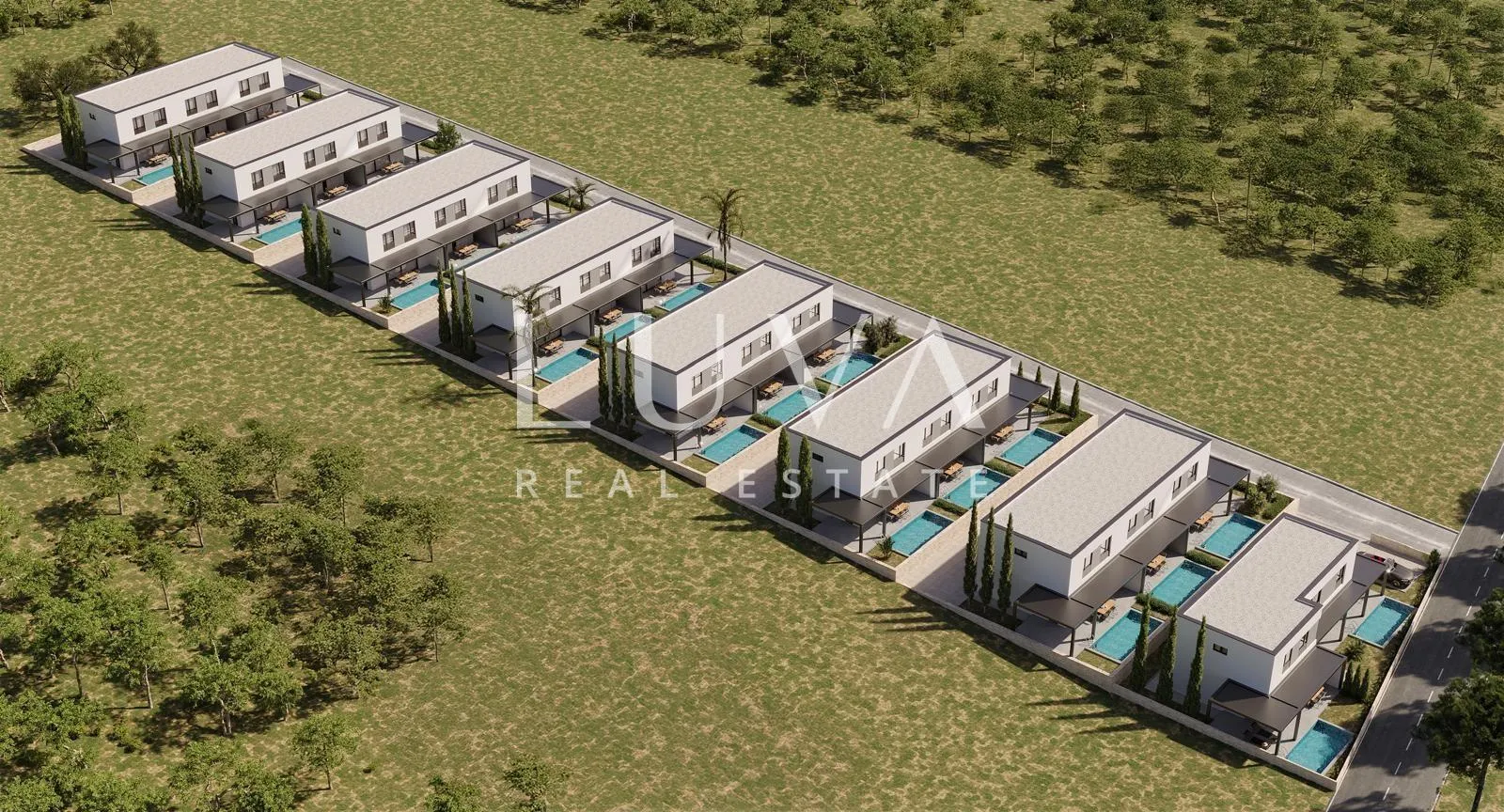 Pag, Mandre, luksuzna novogradnja blizu mora, stan S2, neto 82,60 m2 - cover