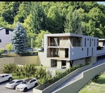 Karlovačka, Duga Resa, trosoban stan u novogradnji s vrtom, 85.78 m² - Gornje Mrzlo Polje Mrežničko, Duga Resa