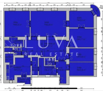 Zagreb, centar, stan 250 m2 idealno za poslovnu namjenu - cover