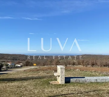 Istra, Buje, građevinsko zemljište 3906 m2 za gradnju vile na prodaju - Kršete, Buje