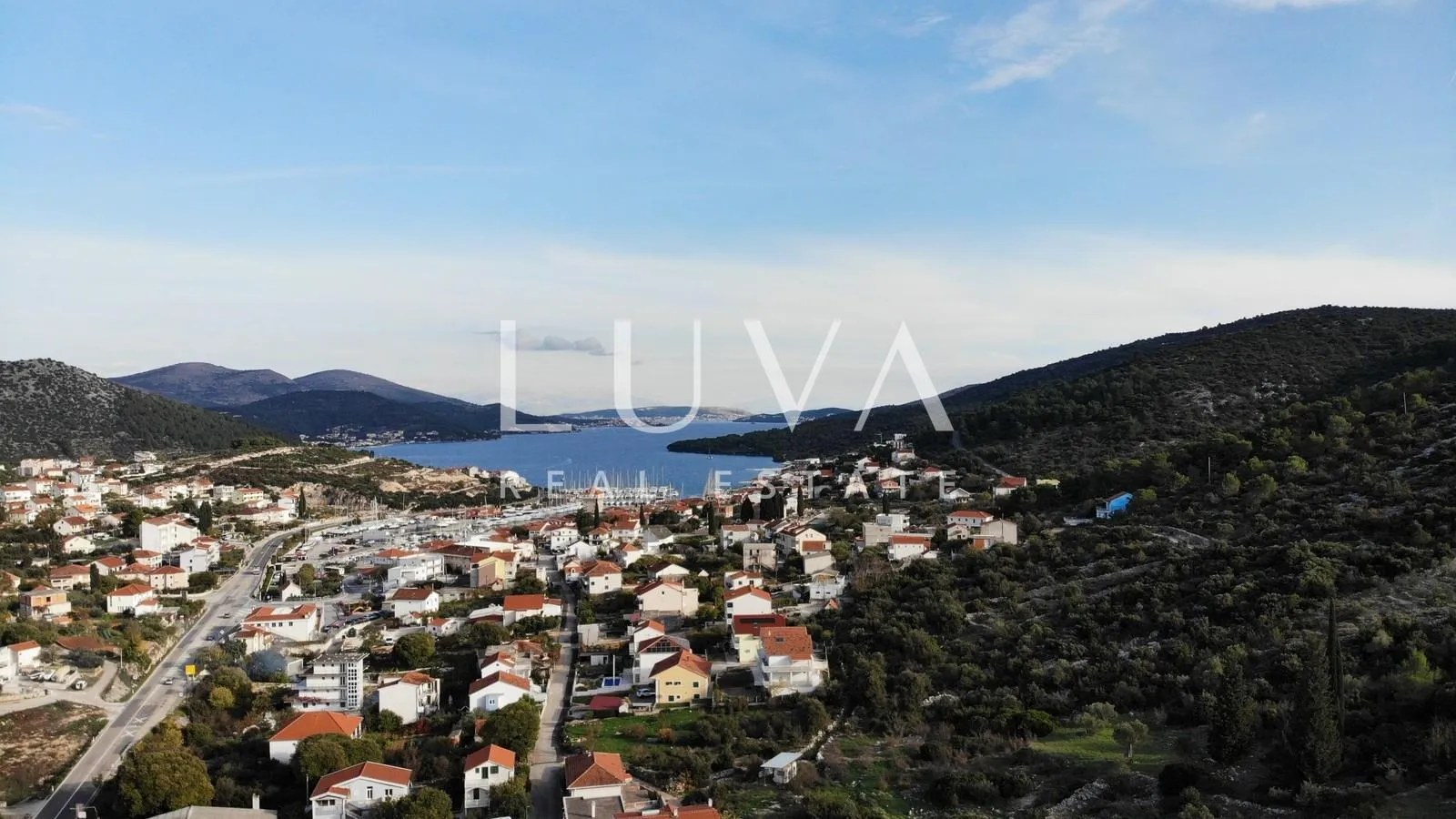 Marina, Trogir, prodaja građevinskog zemljišta 466m2 - cover