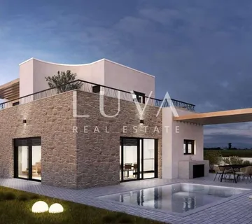 Vodice, moderna kuća s bazenom, 176 m2 za prodaju - Vodice, Vodice