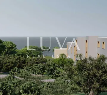 Trogir, Slatine, stan S4 42m2 u novogradnji s pogledom na more na prodaju - cover