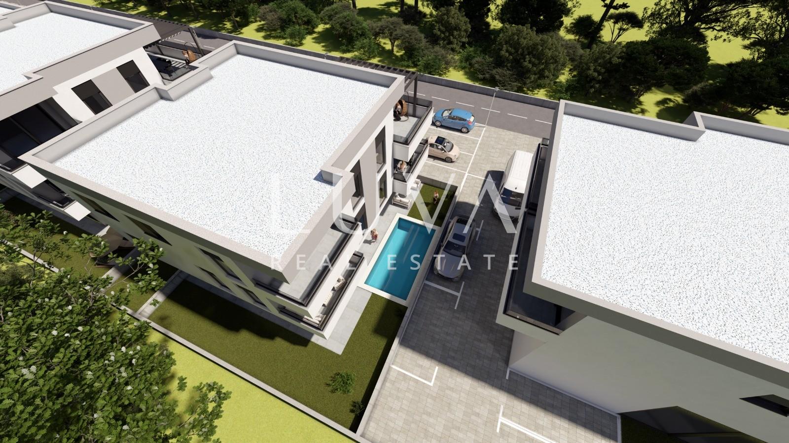 Zadar, Kožino, moderni stan u prizemlju s vrtom, 74.33m2 - cover