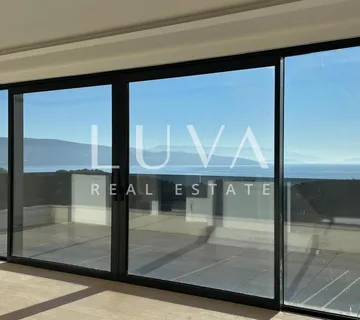 Krk, penthouse 115 m2 s pogledom na more, novogradnja - cover