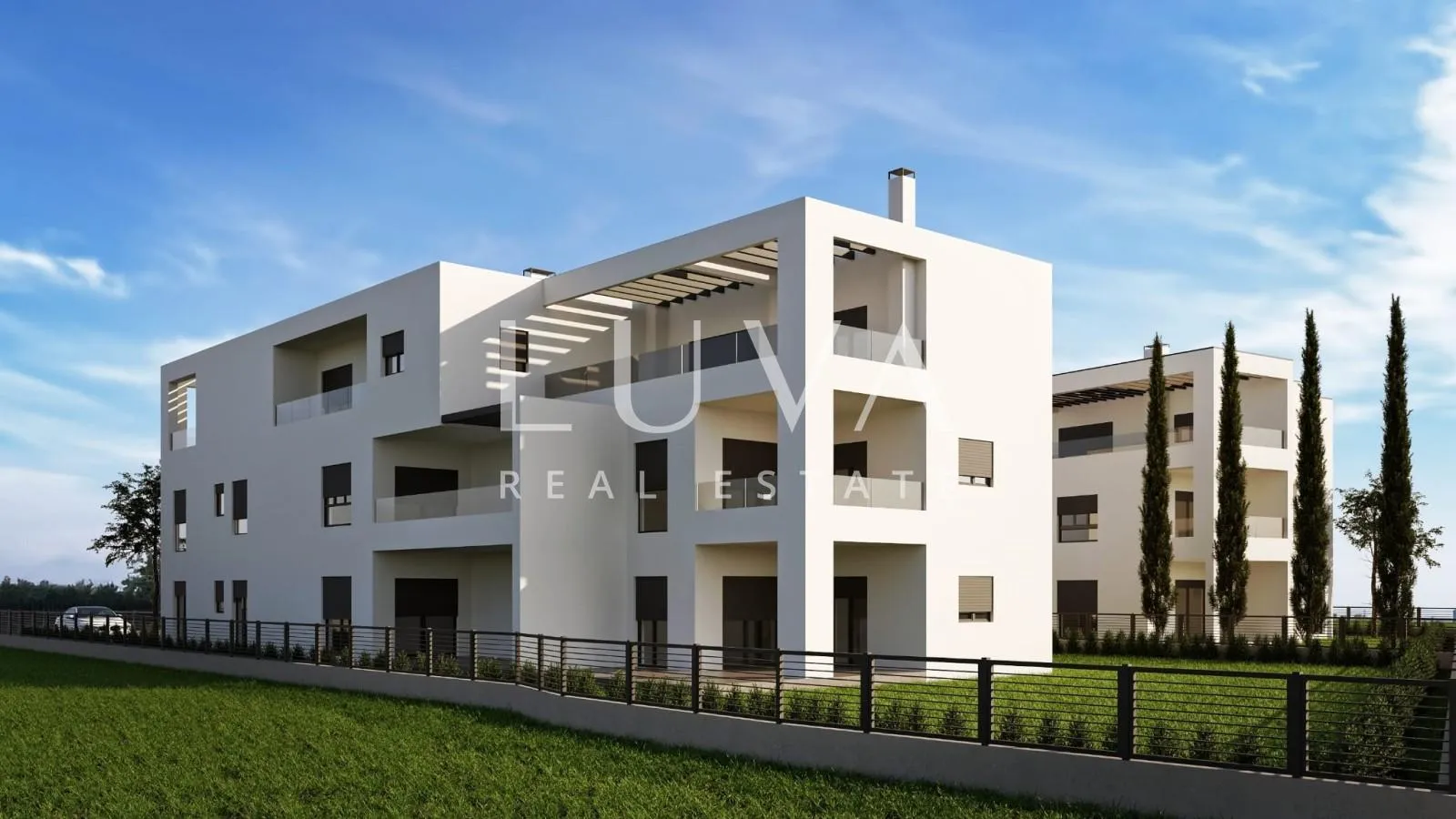 Poreč, Mali Maj, moderni penthouse s pogledom na more, 169 m2 - cover