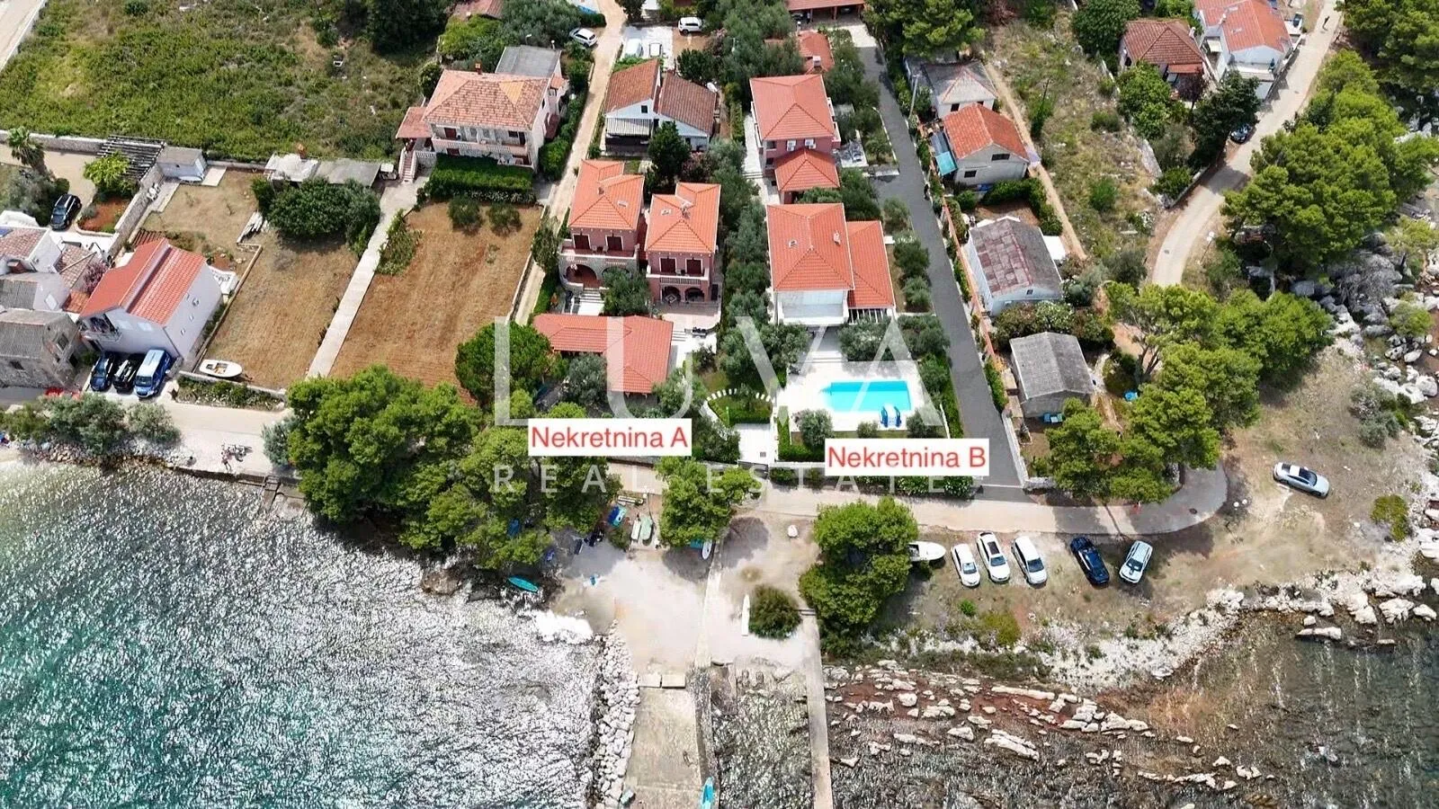 Ugljan, prvi red do mora, luksuzno obiteljsko imanje na zemljistu 2800 m2 - cover