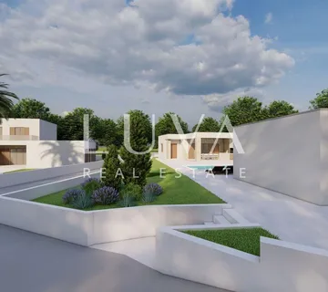 Vir, veliko građevinsko zemljište sa započetom gradnjom 2 luksuzne vile - cover