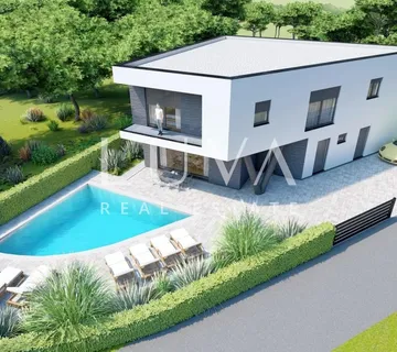 Biograd na Moru, Kakma, vila s bazenom i dva odvojena stana - cover