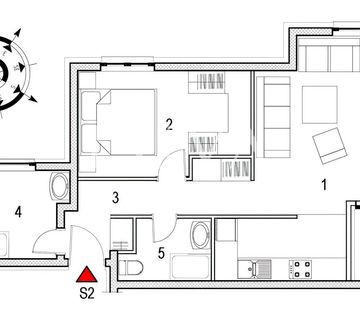 Zagreb, Dobri Dol, luksuzna novogradnja 2s stan 71.01 m2 NKP - cover