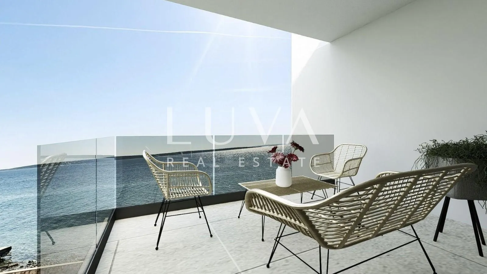 Pag, Mandre, luksuzna novogradnja prvi red do mora, NKP 48,84 m2, stan S6 - cover