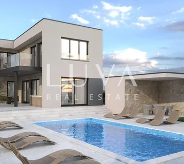 Peroj, Fažana, Istra, luksuzna kuća s bazenom na prodaju - cover